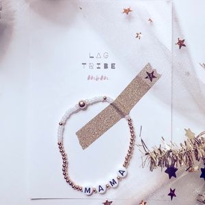 GOLDEN MAMA 24K Gold Platted + Glass Seed Beads